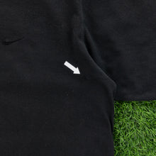 Load image into Gallery viewer, (2000) Nike Small Swoosh Embroidered Black T-Shirt - L