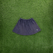 Load image into Gallery viewer, (2000) Women’s Nike Tennis Court Embroidered Logo Navy Sports Skirt - L (12-14)