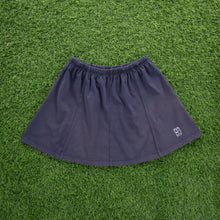 Load image into Gallery viewer, (2000) Women’s Nike Tennis Court Embroidered Logo Navy Sports Skirt - L (12-14)