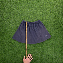 Load image into Gallery viewer, (2000) Women’s Nike Tennis Court Embroidered Logo Navy Sports Skirt - L (12-14)