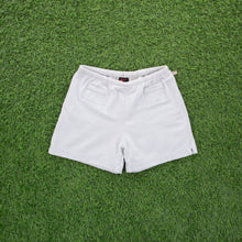 Load image into Gallery viewer, (2000) Women’s Nike Small Swoosh Tab Pocket Light Blue Shorts - M (10-12)