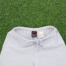 Load image into Gallery viewer, (2000) Women’s Nike Small Swoosh Tab Pocket Light Blue Shorts - M (10-12)