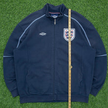 Load image into Gallery viewer, England Umbro Football Jacket Size Extra Large Zip Up Jumper Genuine Original