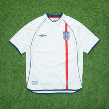 Load image into Gallery viewer, 1995 1997 England Gascoigne 8 Home Football Shirt Size XL Euro 1996 Genuine Original (Copy 3)