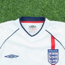 Load image into Gallery viewer, 1995 1997 England Gascoigne 8 Home Football Shirt Size XL Euro 1996 Genuine Original (Copy 3)
