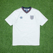 Load image into Gallery viewer, 1995 1997 England Gascoigne 8 Home Football Shirt Size XL Euro 1996 Genuine Original (Copy 4)