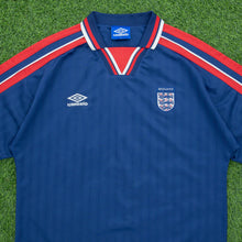 Load image into Gallery viewer, 1995 1997 England Gascoigne 8 Home Football Shirt Size XL Euro 1996 Genuine Original (Copy 11)