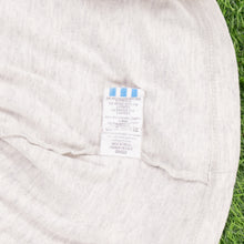 Load image into Gallery viewer, (1995) Adidas Spell Out Embroidered Turtleneck Light Grey Long Sleeve T-Shirt - L/XL
