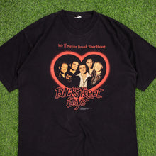 Load image into Gallery viewer, (1996) Backstreet Boys "We'll Never Break Your Heart" Graphic T-Shirt - XL