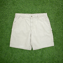 Load image into Gallery viewer, Carhartt Carpenter Workwear Canvas Beige Shorts - 38”