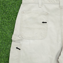 Load image into Gallery viewer, Carhartt Carpenter Workwear Canvas Beige Shorts - 38”