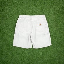 Load image into Gallery viewer, Women’s Carhartt Carpenter Workwear Canvas Beige Shorts - 8 (30”)
