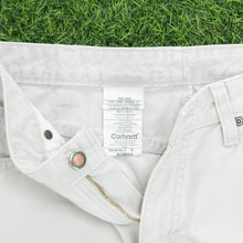 Load image into Gallery viewer, Women’s Carhartt Carpenter Workwear Canvas Beige Shorts - 8 (30”)
