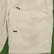 Load image into Gallery viewer, Carhartt Carpenter Workwear Canvas Beige Shorts - 36”