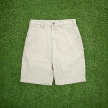 Load image into Gallery viewer, Carhartt Carpenter Workwear Canvas Beige Shorts - 32”