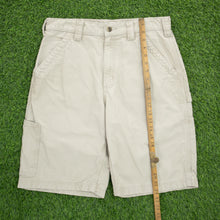 Load image into Gallery viewer, Carhartt Carpenter Workwear Canvas Beige Shorts - 32”
