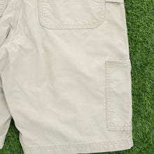 Load image into Gallery viewer, Carhartt Carpenter Workwear Canvas Beige Shorts - 32”