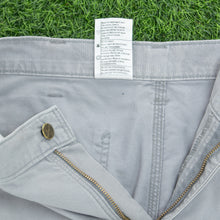 Load image into Gallery viewer, Carhartt Carpenter Workwear Canvas Light Grey Shorts - 36”