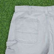 Load image into Gallery viewer, Carhartt Carpenter Workwear Canvas Light Grey Shorts - 36”