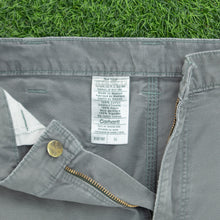 Load image into Gallery viewer, Carhartt Carpenter Workwear Canvas Grey Shorts - 36”