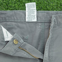 Load image into Gallery viewer, Carhartt Carpenter Workwear Canvas Grey Shorts - 36”