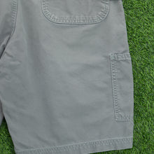 Load image into Gallery viewer, Carhartt Carpenter Workwear Canvas Grey Shorts - 36”