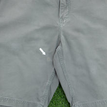 Load image into Gallery viewer, Carhartt Carpenter Workwear Canvas Grey Shorts - 36”