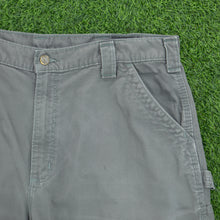 Load image into Gallery viewer, Carhartt Carpenter Workwear Canvas Grey Shorts - 38”