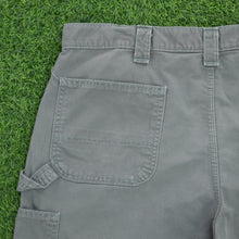 Load image into Gallery viewer, Carhartt Carpenter Workwear Canvas Grey Shorts - 38”