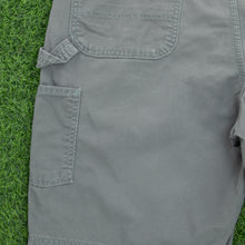 Load image into Gallery viewer, Carhartt Carpenter Workwear Canvas Grey Shorts - 38”