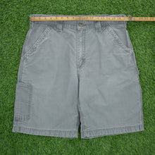 Load image into Gallery viewer, Carhartt Carpenter Workwear Canvas Grey Shorts - 34”