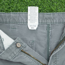 Load image into Gallery viewer, Carhartt Carpenter Workwear Canvas Grey Shorts - 34”