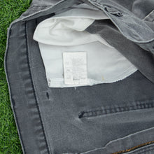 Load image into Gallery viewer, Carhartt Carpenter Workwear Medium Wash Denim Grey Jort Shorts - 40”