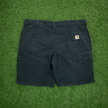 Load image into Gallery viewer, Carhartt Carpenter Workwear Canvas Black Shorts - 42”