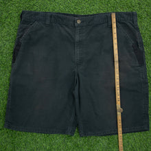 Load image into Gallery viewer, Carhartt Carpenter Workwear Canvas Black Shorts - 42”