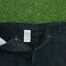 Load image into Gallery viewer, Carhartt Carpenter Workwear Canvas Black Shorts - 42”