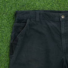 Load image into Gallery viewer, Carhartt Carpenter Workwear Canvas Black Shorts - 42”