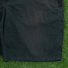 Load image into Gallery viewer, Carhartt Carpenter Workwear Canvas Black Shorts - 42”