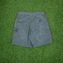 Load image into Gallery viewer, Carhartt Carpenter Workwear Grey Shorts - 32”