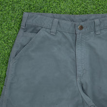 Load image into Gallery viewer, Carhartt Carpenter Workwear Grey Shorts - 32”