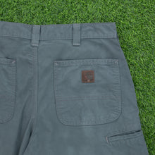Load image into Gallery viewer, Carhartt Carpenter Workwear Grey Shorts - 32”