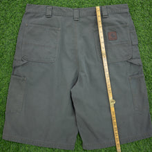 Load image into Gallery viewer, Carhartt Carpenter Workwear Canvas Grey Shorts - 40”