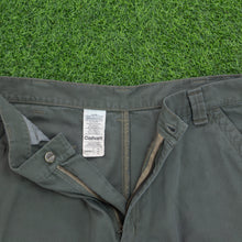 Load image into Gallery viewer, Carhartt Carpenter Workwear Canvas Grey Shorts - 40”