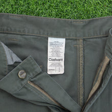 Load image into Gallery viewer, Carhartt Carpenter Workwear Canvas Grey Shorts - 40”