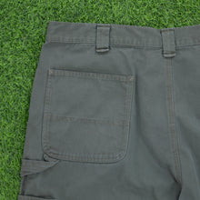 Load image into Gallery viewer, Carhartt Carpenter Workwear Canvas Grey Shorts - 40”
