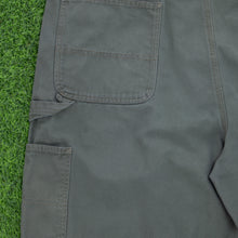 Load image into Gallery viewer, Carhartt Carpenter Workwear Canvas Grey Shorts - 40”
