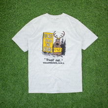 Load image into Gallery viewer, Farley & Co ‘Do Not Feed The Bears, I Am Not A Bear, Trust Me’ Yellowknife N.W.T Joke Graphic Single Stitch T-Shirt - M