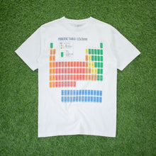Load image into Gallery viewer, (1996) Periodic Table Of Elements Chemistry Science Cotton Expressions Graphic T-Shirt - M