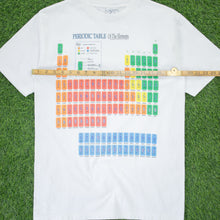Load image into Gallery viewer, (1996) Periodic Table Of Elements Chemistry Science Cotton Expressions Graphic T-Shirt - M