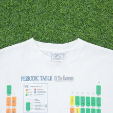 Load image into Gallery viewer, (1996) Periodic Table Of Elements Chemistry Science Cotton Expressions Graphic T-Shirt - M